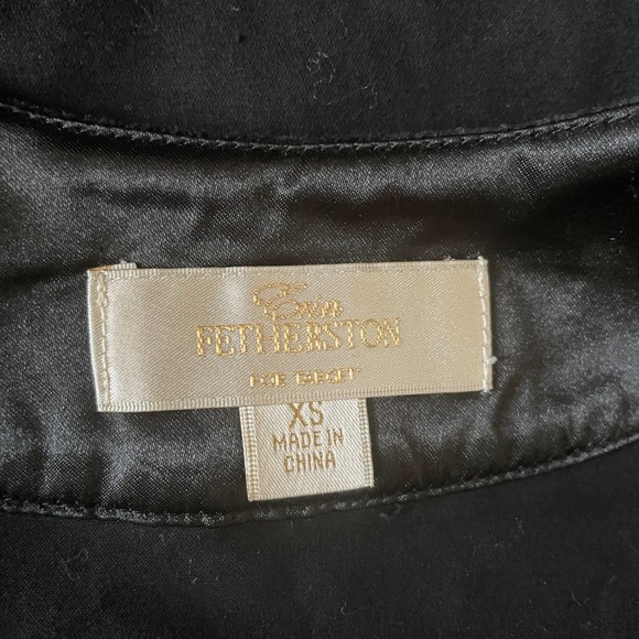 ERIN FETHERSTON FOR TARGET LIMITED EDITION SLEEVELESS BLACK VELVET HEART DRESS - Picture 10 of 11